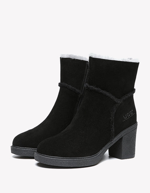 Australian Shepherd AS UGG Women Heels Betta-Boots-PEROZ Accessories