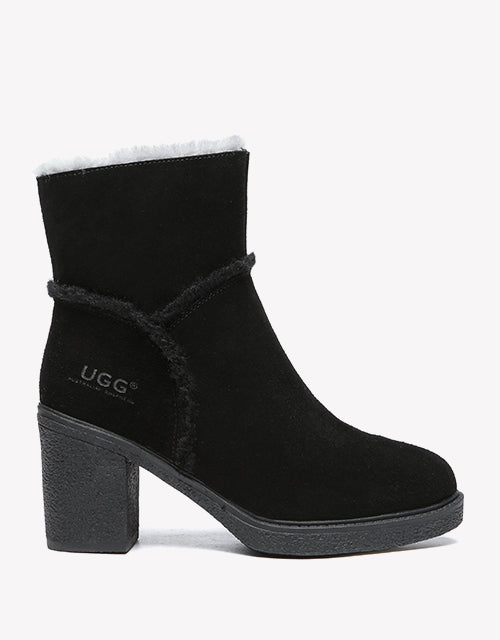 Australian Shepherd AS UGG Women Heels Betta-Boots-PEROZ Accessories