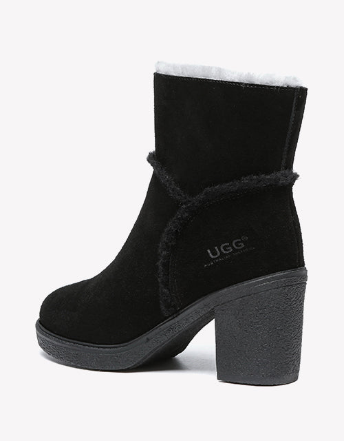Australian Shepherd AS UGG Women Heels Betta-Boots-PEROZ Accessories