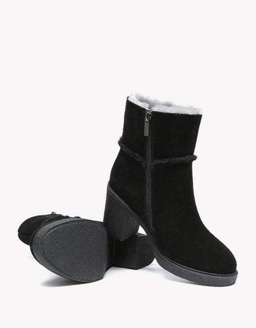 Australian Shepherd AS UGG Women Heels Betta-Boots-PEROZ Accessories