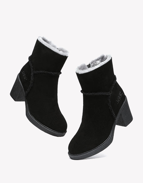 Australian Shepherd AS UGG Women Heels Betta-Boots-PEROZ Accessories