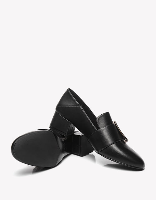 Australian Shepherd Women Low Block Heels Sammi-Heels-PEROZ Accessories