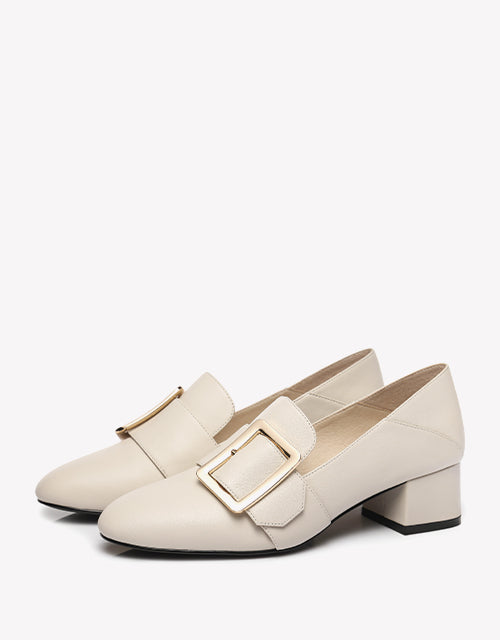 Australian Shepherd Women Low Block Heels Sammi-Heels-PEROZ Accessories