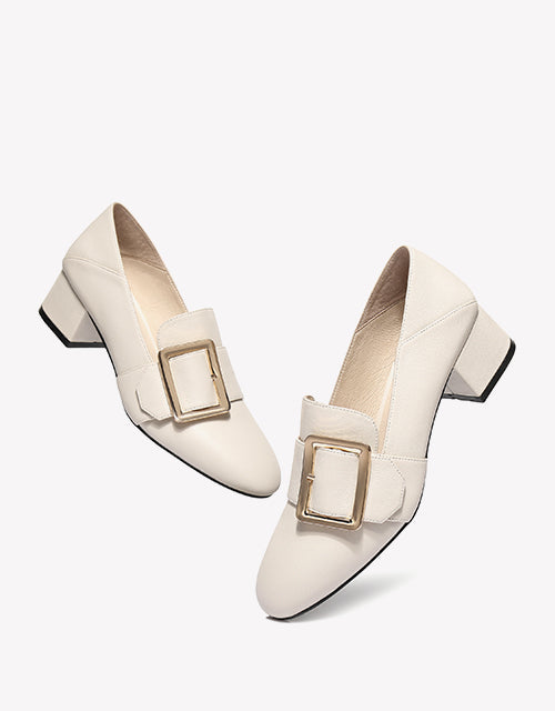 Australian Shepherd Women Low Block Heels Sammi-Heels-PEROZ Accessories