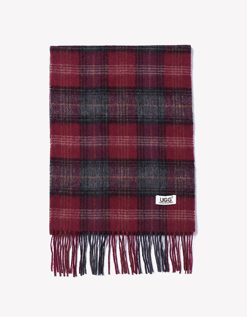 Australian Shepherd 100% Wool Scarf-Scarves-PEROZ Accessories