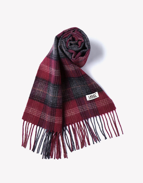 Australian Shepherd 100% Wool Scarf-Scarves-PEROZ Accessories