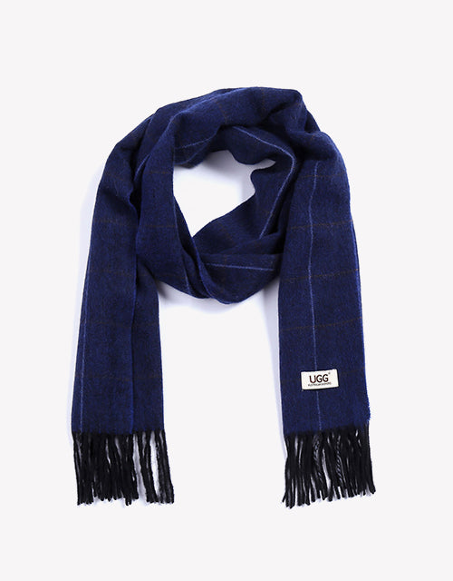 Australian Shepherd 100% Wool Scarf-Scarves-PEROZ Accessories