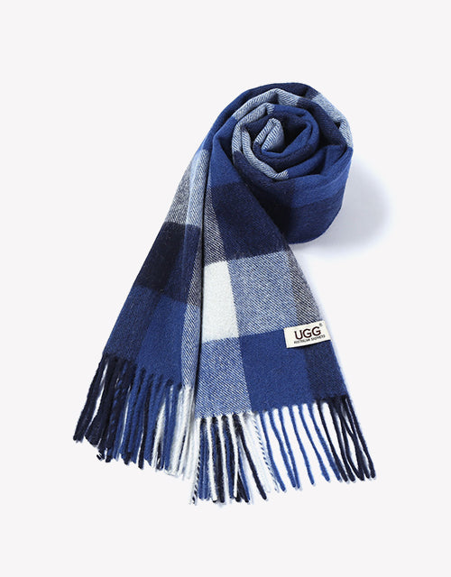 Australian Shepherd 100% Wool Scarf-Scarves-PEROZ Accessories