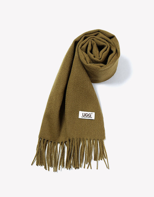 Australian Shepherd 100% Wool Scarf-Scarves-PEROZ Accessories