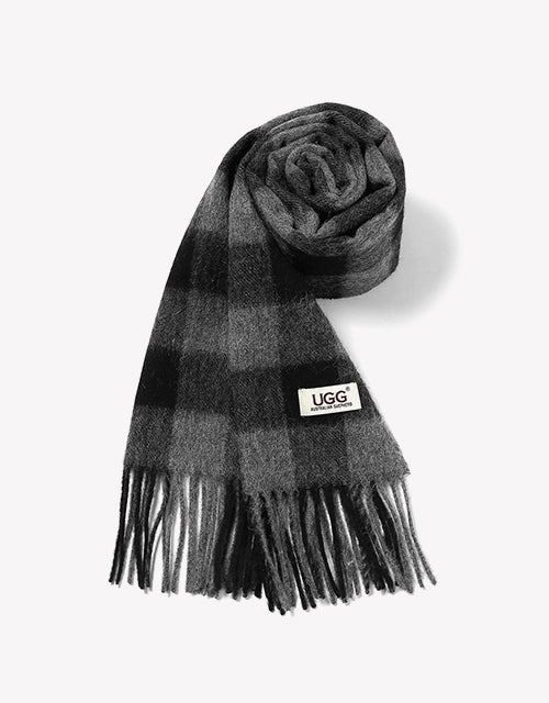 Australian Shepherd 100% Wool Scarf-Scarves-PEROZ Accessories