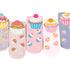 Anysox 5 Pairs One Size 5-9 Multicolor Cake Summer Invisible Female Fashion Casual Cute Cartoon Short Cotton Ladies Dropship-Socks-PEROZ Accessories