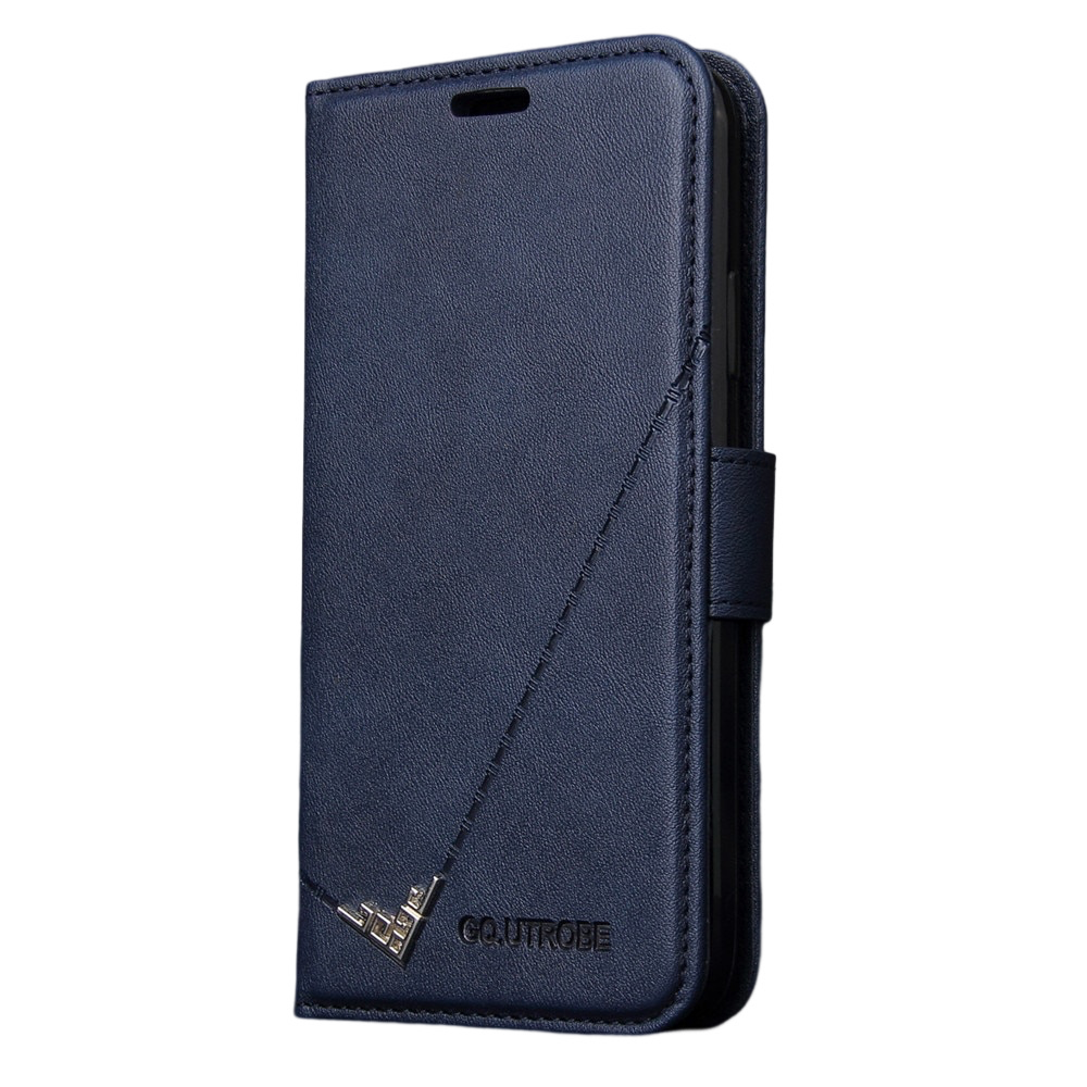 Anymob iPhone Case Blue Flip Leather Card slot Wallet Book Style Cover-Mobile Phone Cases-PEROZ Accessories