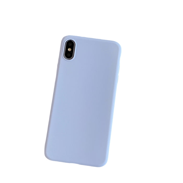 Anymob iPhone Baby Blue Candy Color Silicone Phone Case Soft TPU Back Cases Cover-Mobile Phone Cases-PEROZ Accessories