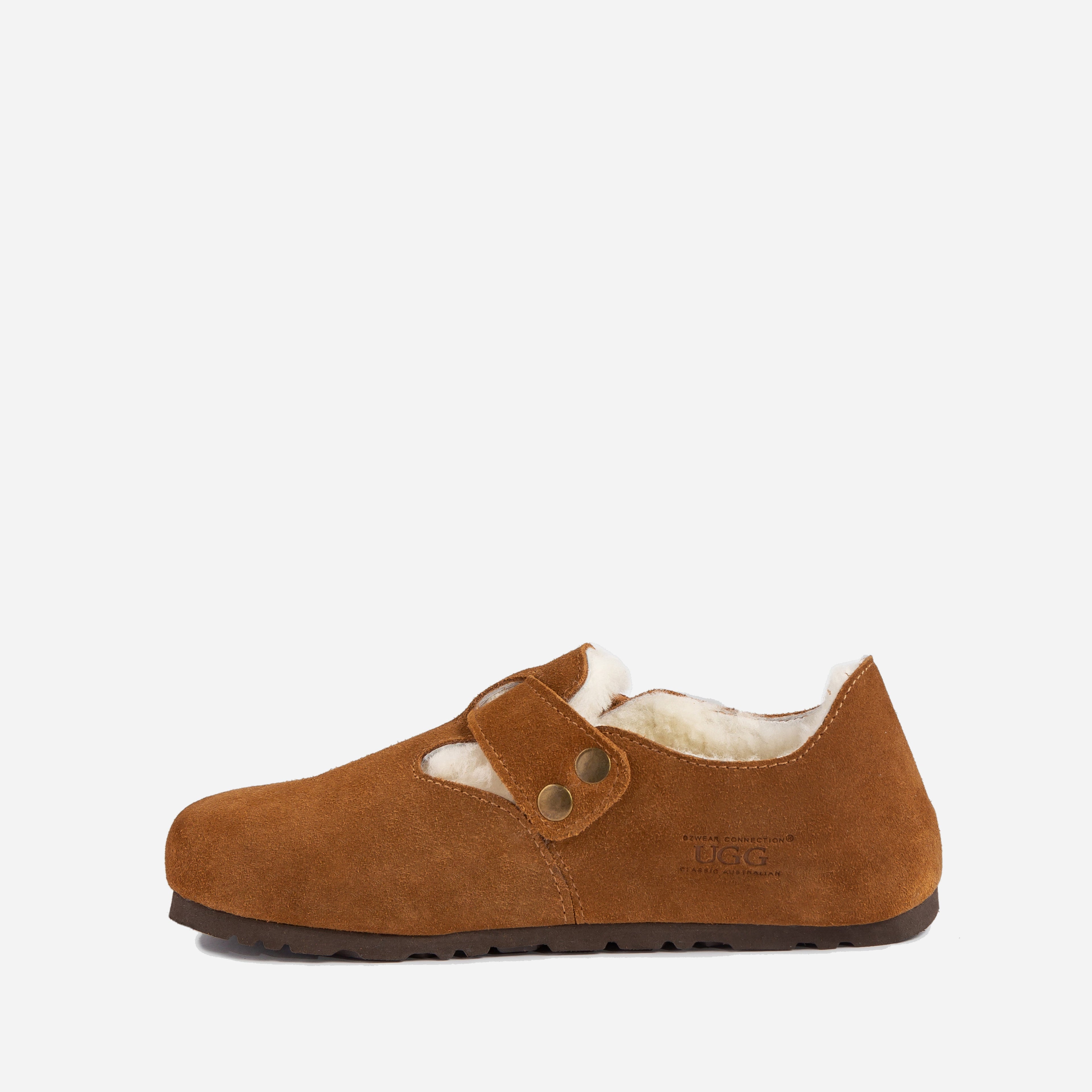 UGG Aussie Shearling Mule Loafers-Moccasins-PEROZ Accessories