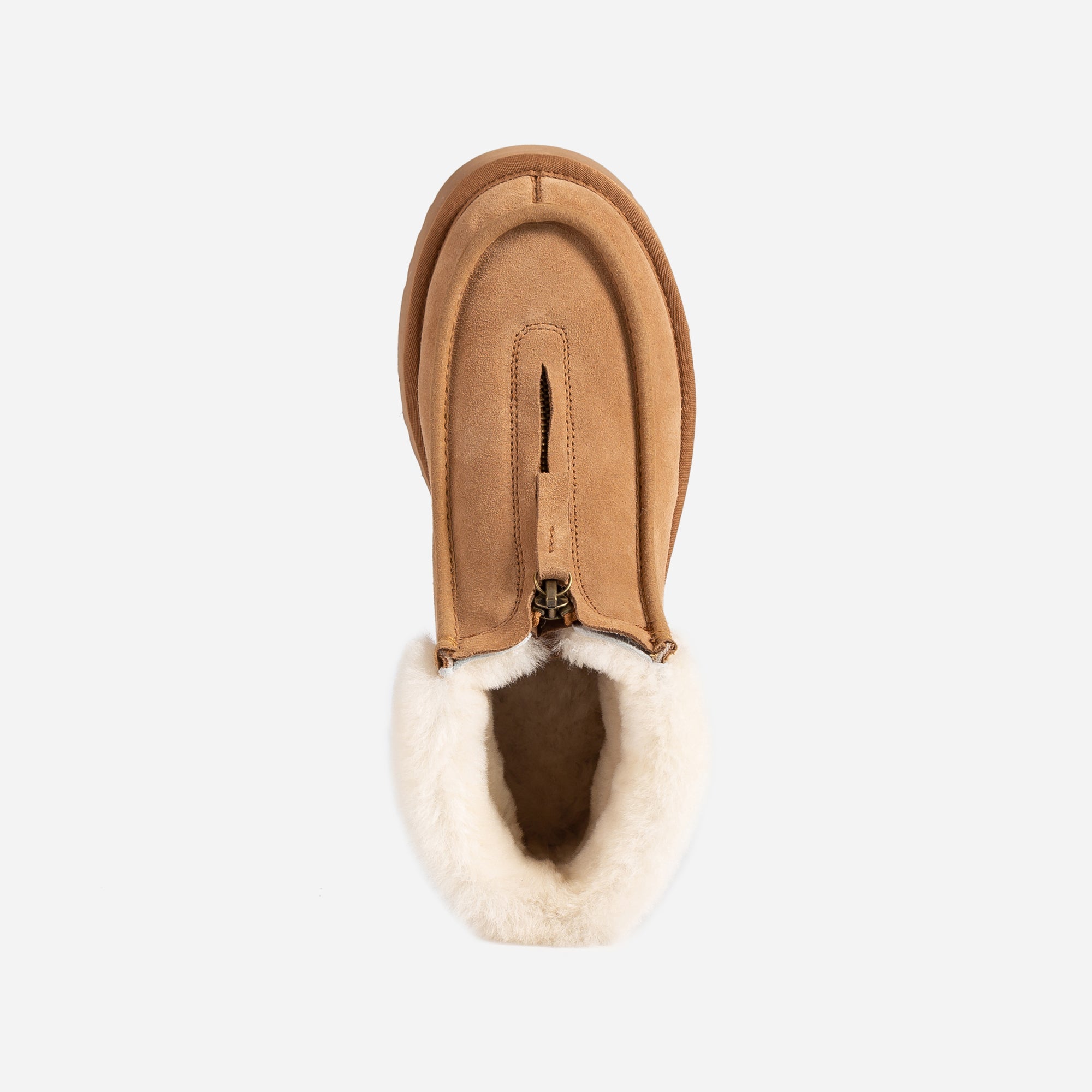 Ugg Della Platform Zip Boots-Boots-PEROZ Accessories