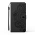 Anymob iPhone Black Flip Leather Phone Cases Peacock Pattern Wallet Cover-Mobile Phone Cases-PEROZ Accessories