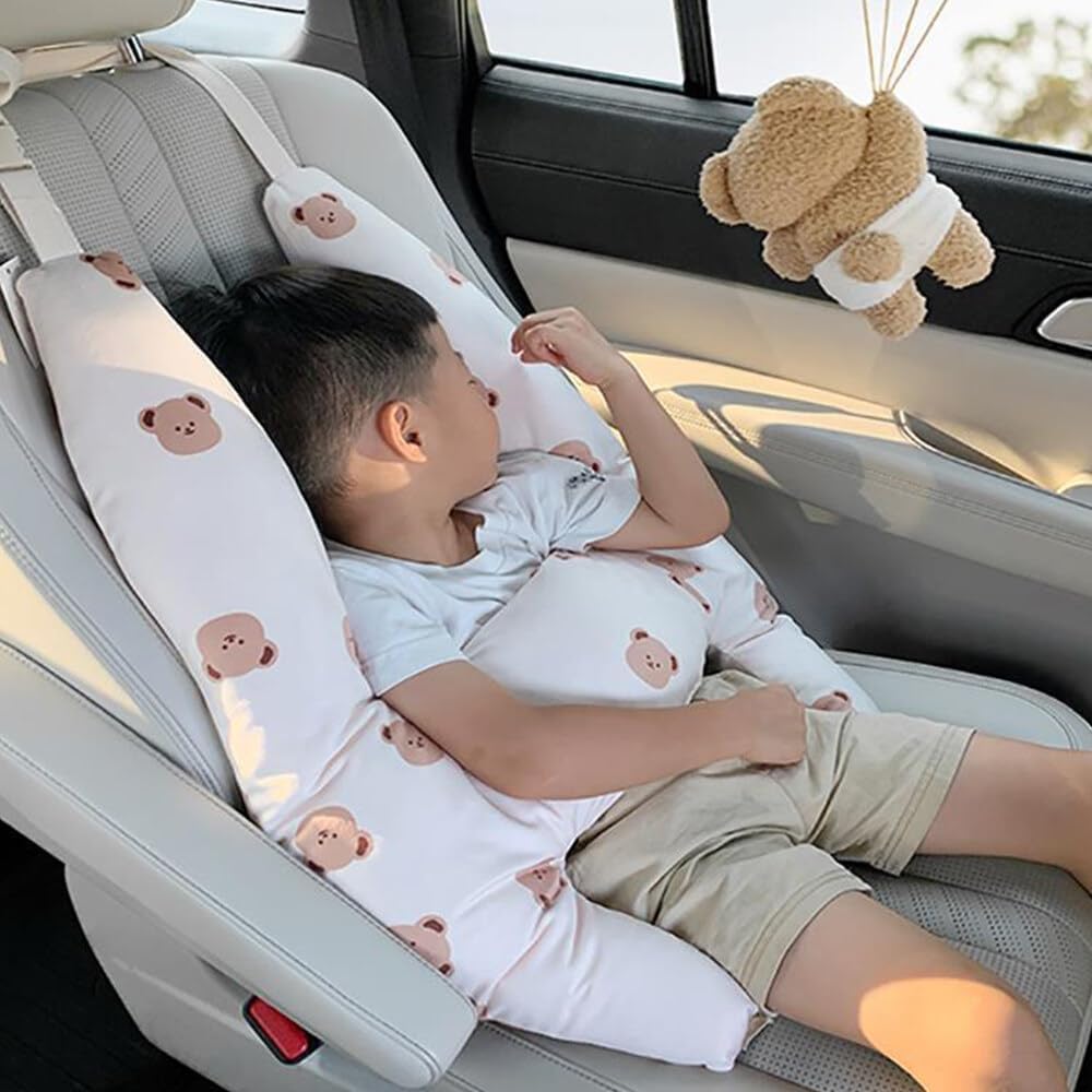 Anypack Car Travel Pillow Blue Space 1 Set for Kids and Adult Neck Head Support H-Shape Travel Pillow-Neck Pillow-PEROZ Accessories