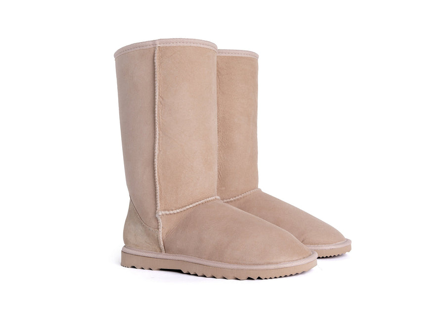 Australian Made Unisex Tall Classic Ugg Boots Australian Shepherd Water Resistant-Boots-PEROZ Accessories