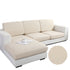 Anyhouz Sofa Cover Beige Polyester Thick Stretchable Cushion For Living Room 1Pc Back Cushion-Slipcovers-PEROZ Accessories