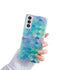 Anymob Samsung Blue Scales Silicone Dream Shell Pattern Case Shockproof Back Cover-Mobile Phone Cases-PEROZ Accessories