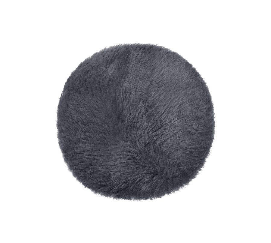 Tarramarra Round Wool Seat Cushion 40cm X 40cm-Cushions-PEROZ Accessories