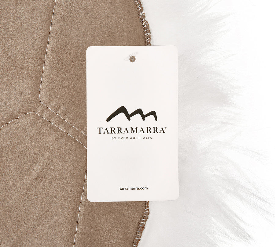 Tarramarra Round Wool Seat Cushion 40cm X 40cm-Cushions-PEROZ Accessories