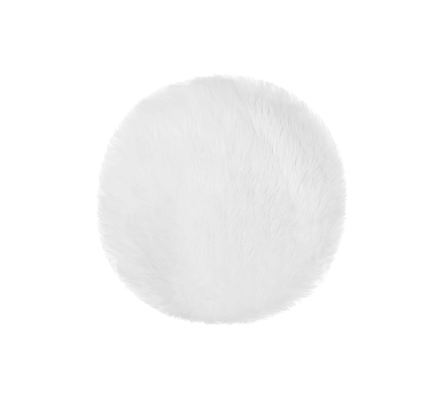 Tarramarra Round Wool Seat Cushion 40cm X 40cm-Cushions-PEROZ Accessories