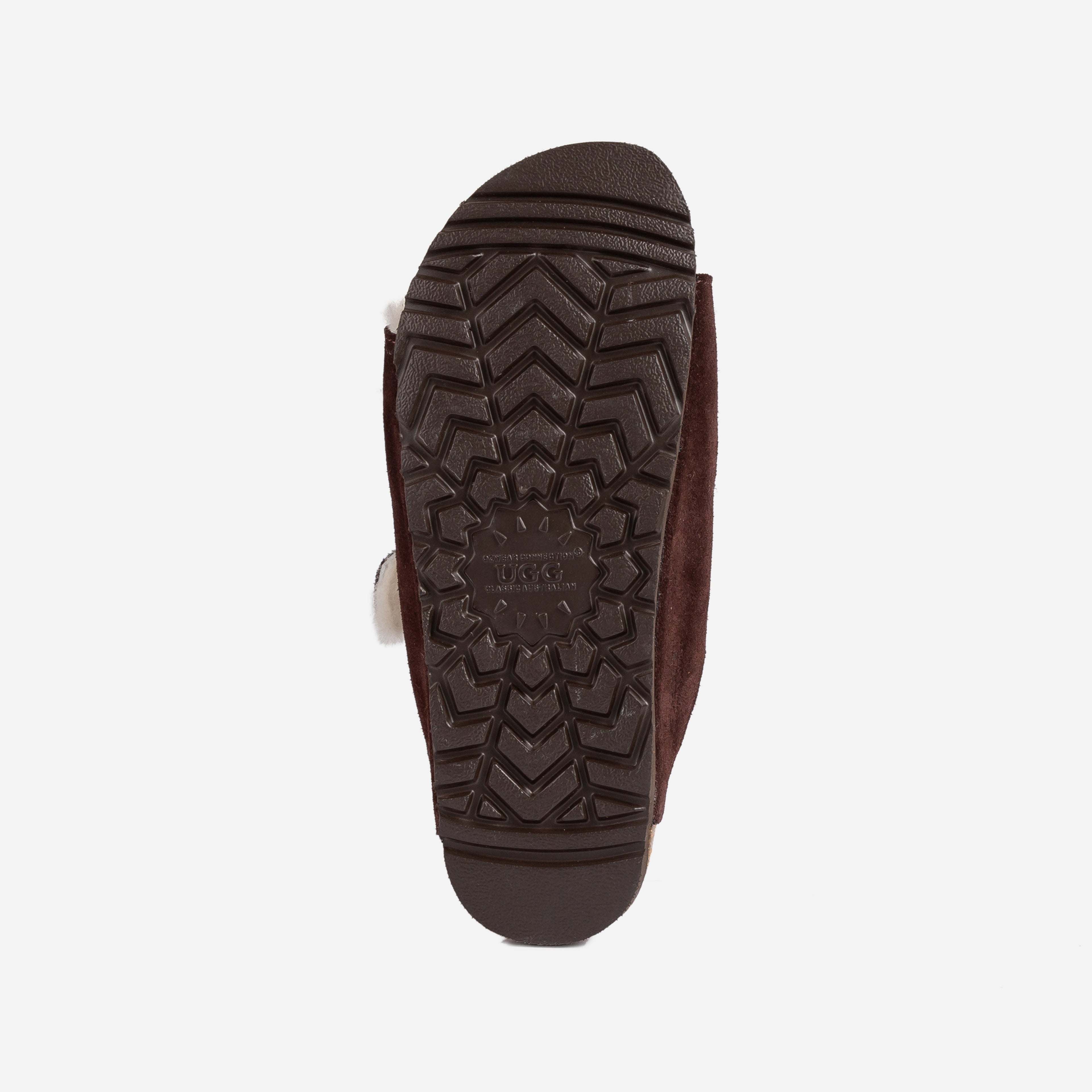 UGG Aussie Shearling Buckled Sandals-Moccasins-PEROZ Accessories