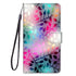 Anymob Samsung Rainbow Leaf Magnetic Flip Leather Phone Case-Mobile Phone Cases-PEROZ Accessories
