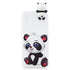 Anymob Samsung White Panda Silicone Case Animal Back Cover-Mobile Phone Cases-PEROZ Accessories