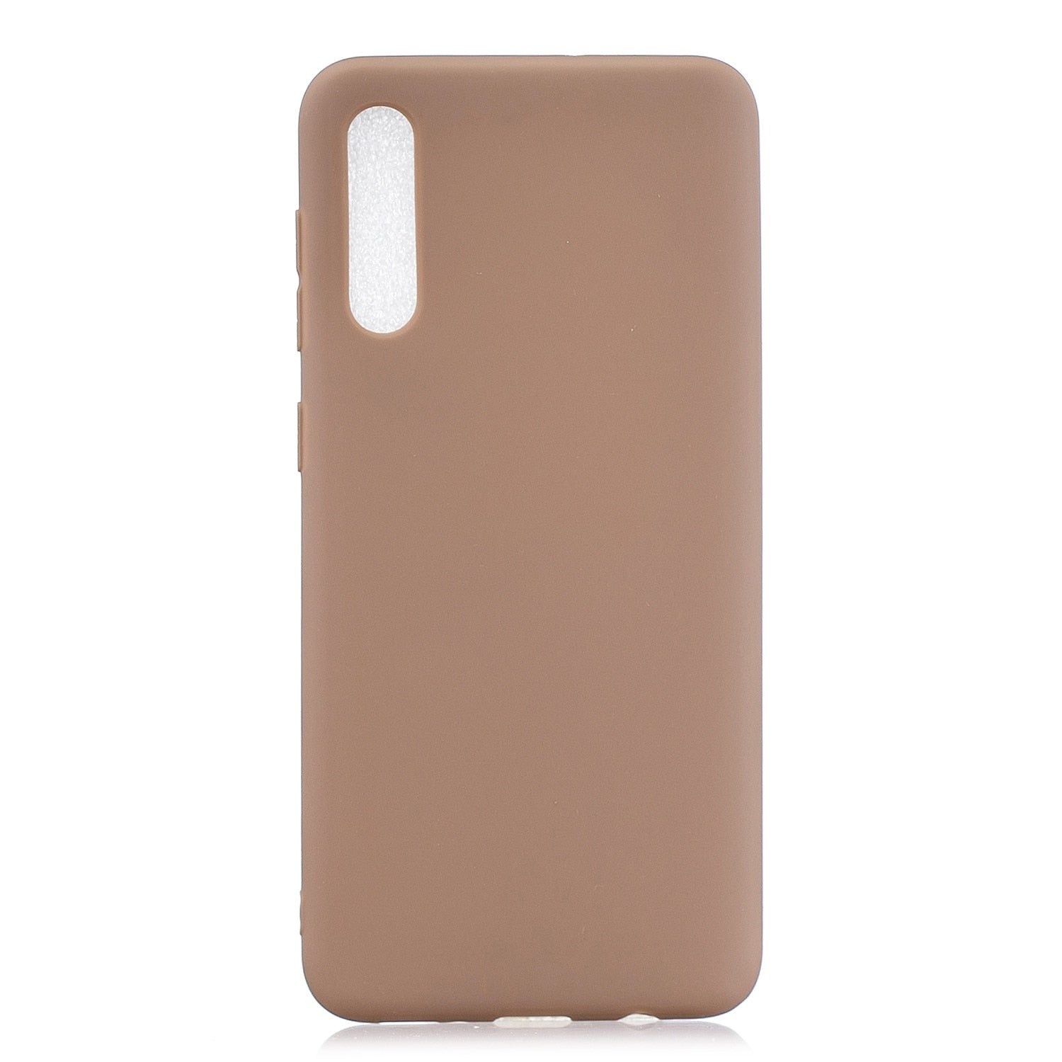 Anymob Samsung Phone Case Brown Silicone Soft TPU Back Cover-PEROZ Accessories