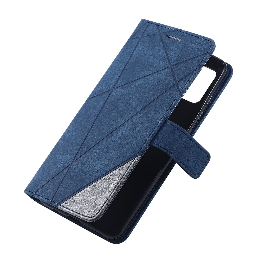 Anymob Samsung Red Luxury Leather Case Mobile Phone Cover Protection-PEROZ Accessories