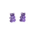 Anykidz 10pcs Purple Bear Shoe Charm Accessories Jeans Clogs Pendants Designer Ornament Jibbitz for Crocs-Shoe Charms-PEROZ Accessories