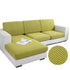 Anyhouz Sofa Cover Green Polyester Thick Stretchable Cushion For Living Room 1Pc Back Cushion-Slipcovers-PEROZ Accessories