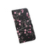 Anymob Samsung Case Black and Pink Flower Cartoon Flip Leather Wallet Phone Cover Protection-Mobile Phone Cases-PEROZ Accessories