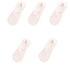 Anysox 5 Pairs Size 5-9 Fashion Socks Lace Flower Style Breathable Antiskid Invisible Ankle Socks for Women Pink-Socks-PEROZ Accessories