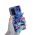 Anymob Samsung Violet And Pink Marble Finger Ring Phone Case Soft Silicon Cover-Mobile Phone Cases-PEROZ Accessories