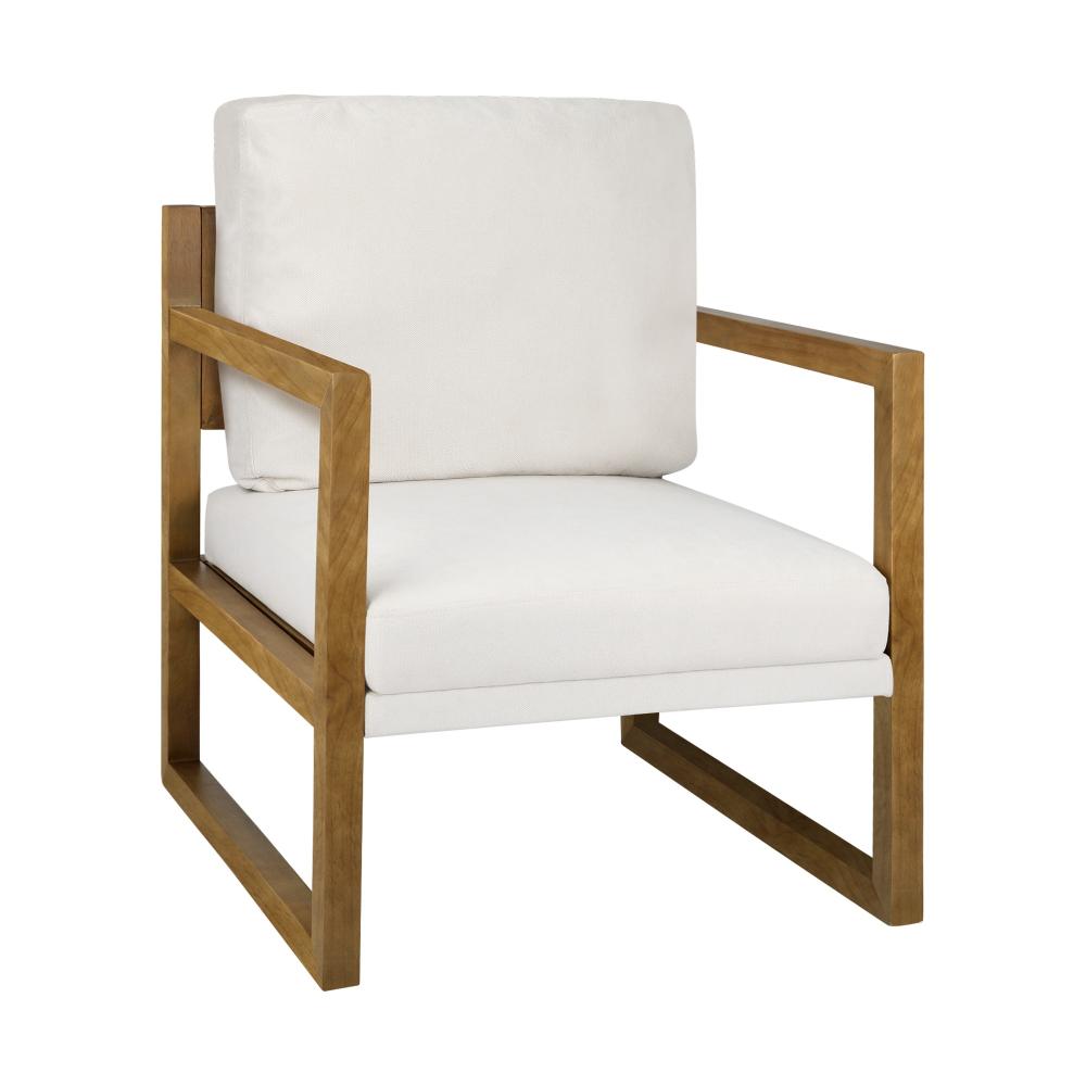 Oikiture Armchair Lounge Sofa Chair Fabric Accent Chairs Tub Armchairs Couches-Armchair-PEROZ Accessories