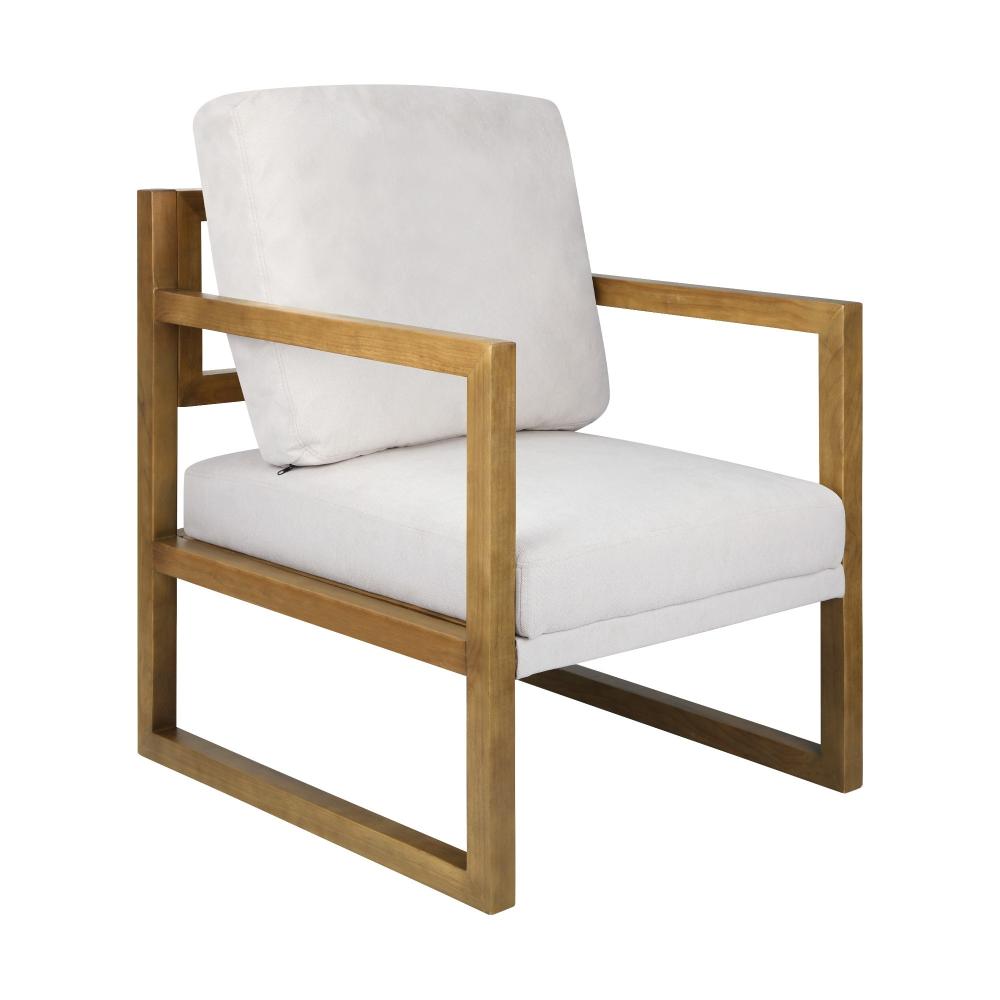 Oikiture Armchair Lounge Sofa Chair Fabric Accent Chairs Tub Armchairs Couches-Armchair-PEROZ Accessories