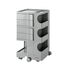 ArtissIn Bedside Table Side Tables Nightstand Organizer Replica Boby Trolley 5Tier Grey-Furniture > Living Room - Peroz Australia - Image - 1