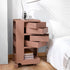 ArtissIn Bedside Table Side Tables Nightstand Organizer Replica Boby Trolley 5Tier Pink-Furniture > Living Room - Peroz Australia - Image - 1