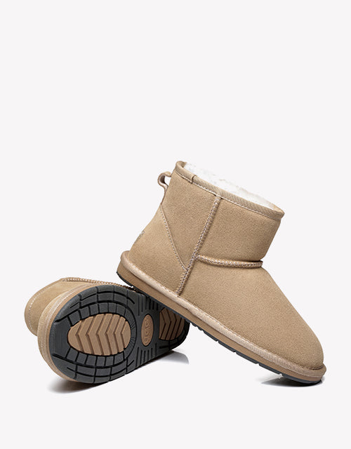 Australian Shepherd UGG Boots Mini Classic Suede Special Color-Boots-PEROZ Accessories