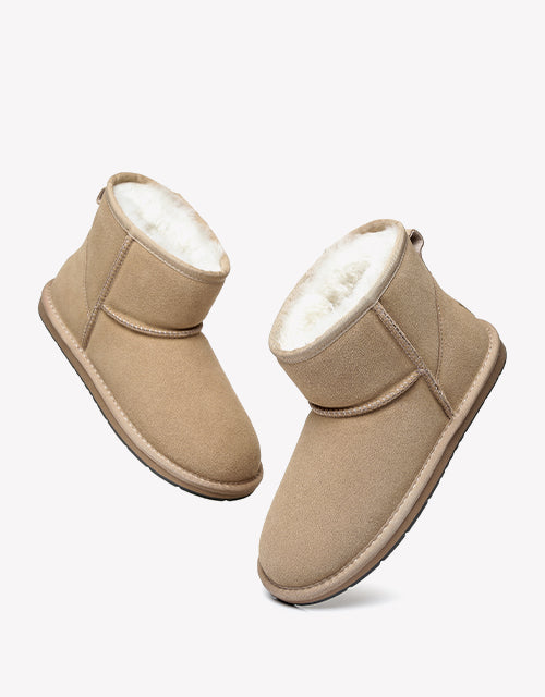 Australian Shepherd UGG Boots Mini Classic Suede Special Color-Boots-PEROZ Accessories