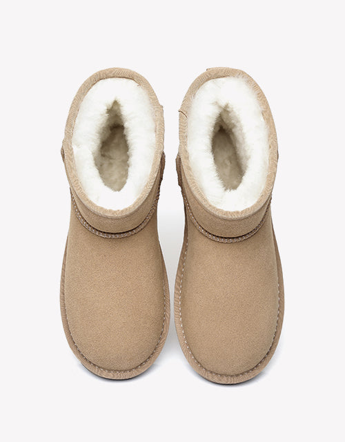 Australian Shepherd UGG Boots Mini Classic Suede Special Color-Boots-PEROZ Accessories