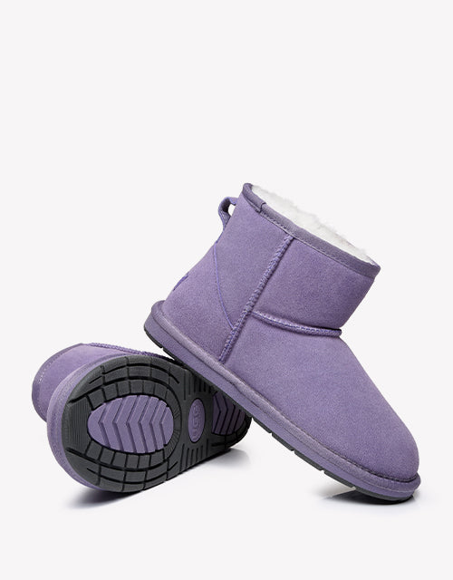 Australian Shepherd UGG Boots Mini Classic Suede Special Color-Boots-PEROZ Accessories