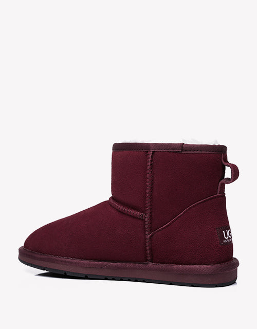 Australian Shepherd UGG Boots Mini Classic Suede Special Color-Boots-PEROZ Accessories