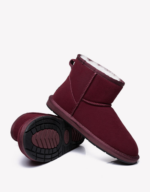 Australian Shepherd UGG Boots Mini Classic Suede Special Color-Boots-PEROZ Accessories