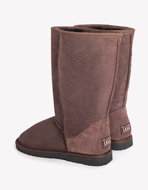 Australian Made Unisex Tall Classic Ugg Boots Australian Shepherd Water Resistant-Boots-PEROZ Accessories