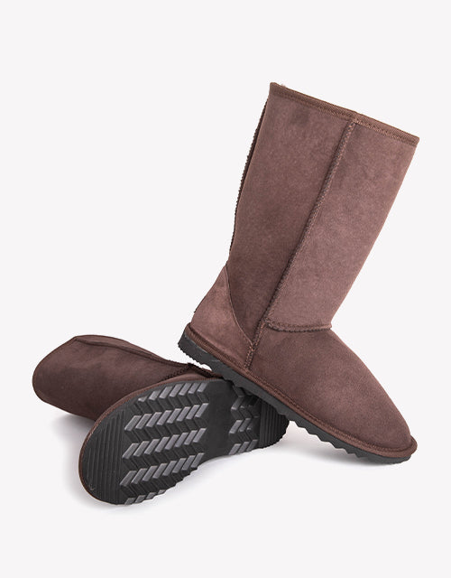 Australian Made Unisex Tall Classic Ugg Boots Australian Shepherd Water Resistant-Boots-PEROZ Accessories