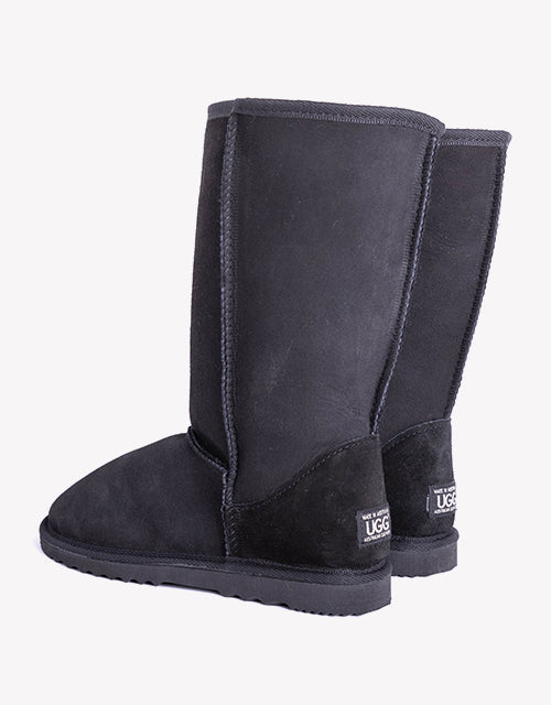 Australian Made Unisex Tall Classic Ugg Boots Australian Shepherd Water Resistant-Boots-PEROZ Accessories